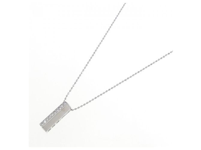 Autre Marque Collana con Diamanti Au750 Argento - vista 2