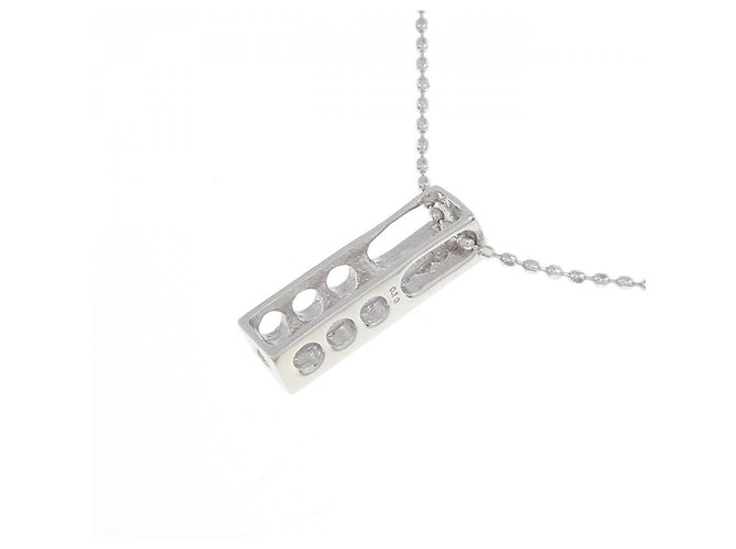 Autre Marque Collana con Diamanti Au750 Argento - vista 4