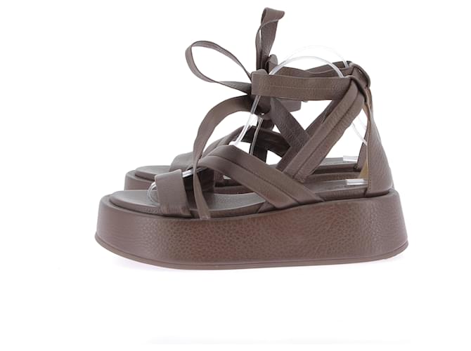 Marsèll Sandali con platform Marrone - vista 3