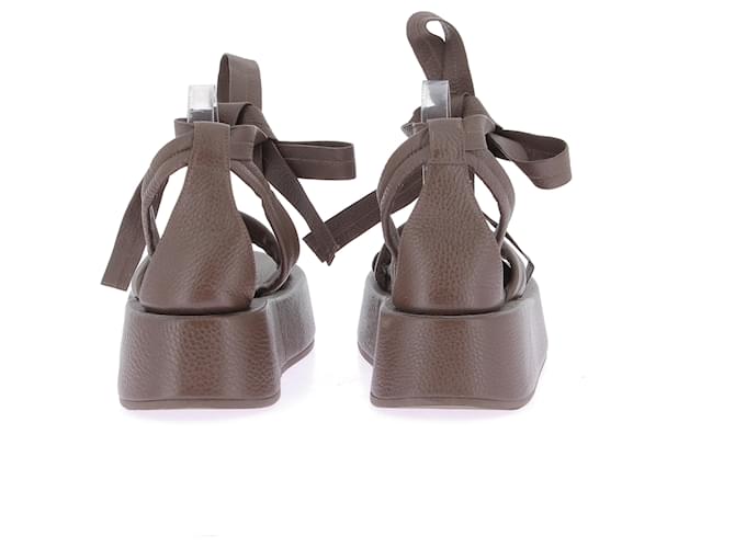 Marsèll Sandali con platform Marrone - vista 5