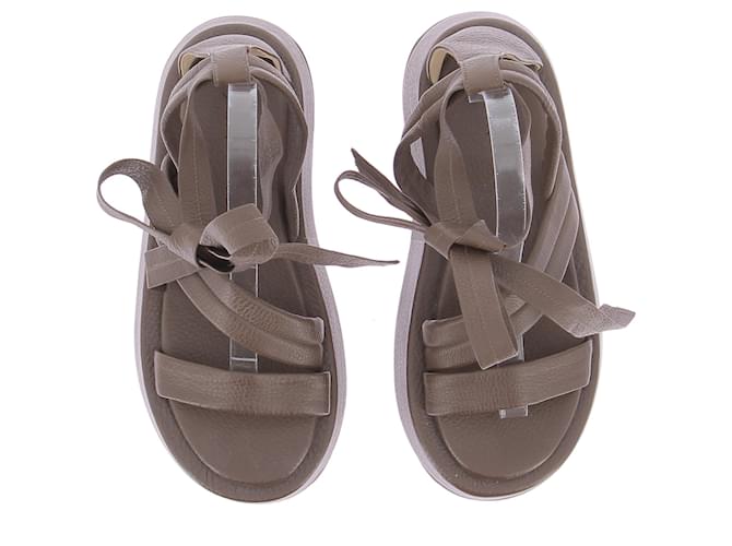 Marsèll Sandali con platform Marrone - vista 6