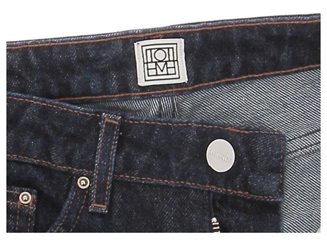 Jeans Totême in cotone blu Taglia 27 - vista 5