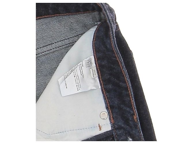 Jeans Totême in cotone blu Taglia 27 - vista 7