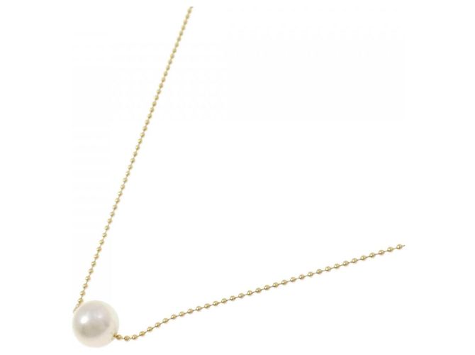 Autre Marque Collana di Perle Akoya Au750 D'oro - vista 2