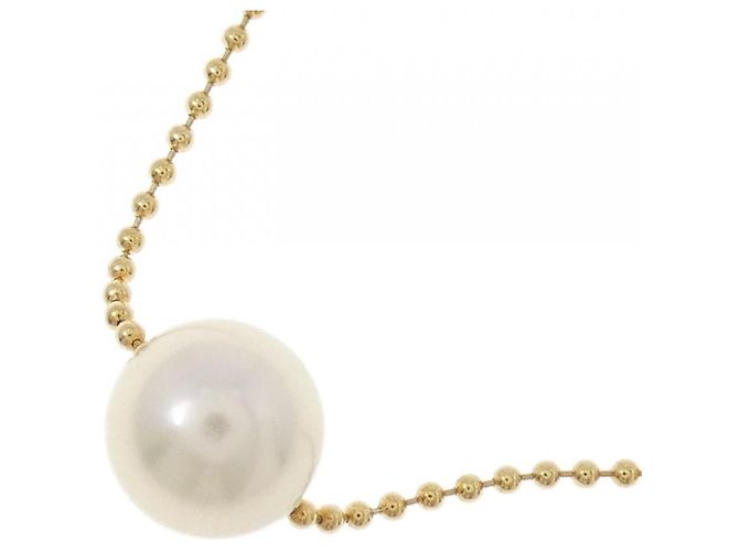 Autre Marque Collana di Perle Akoya Au750 D'oro - vista 3