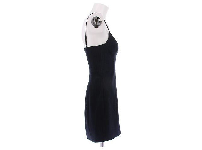 Alexander Wang Kleid Marineblau Polyester S - Ansicht 3