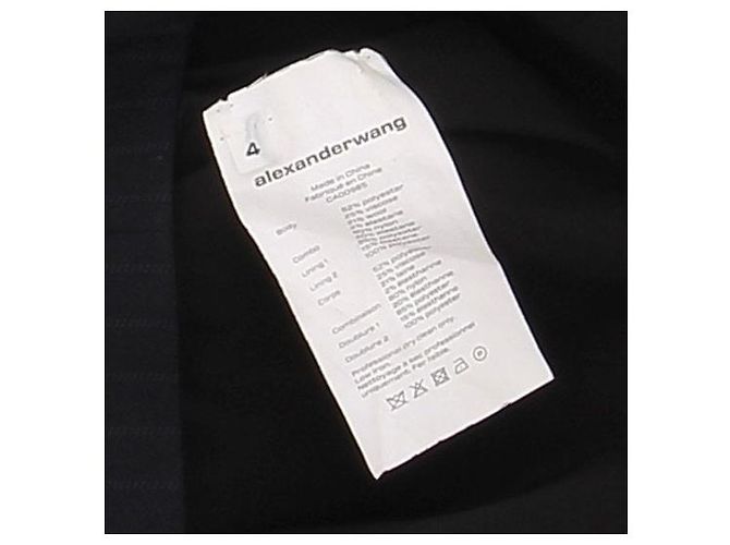 Alexander Wang Kleid Marineblau Polyester S - Ansicht 5