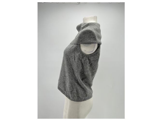 Autre Marque Jersey sin mangas gris - vista 4