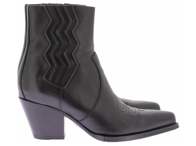 Hermès Botas Santiag "Vegas" pretas Preto - vista 2