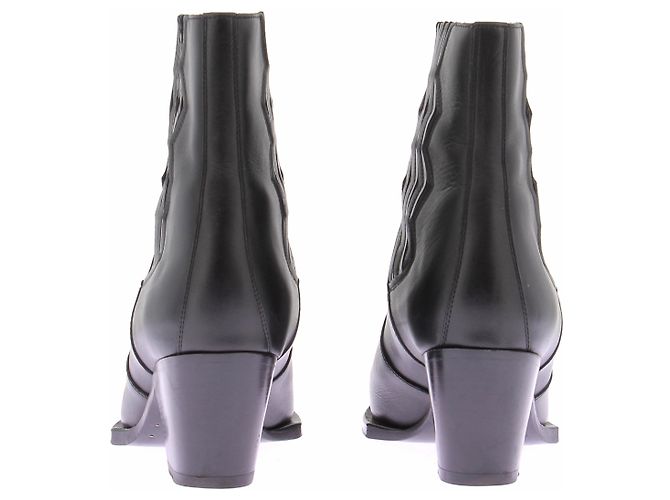 Hermès Botas Santiag "Vegas" pretas Preto - vista 4