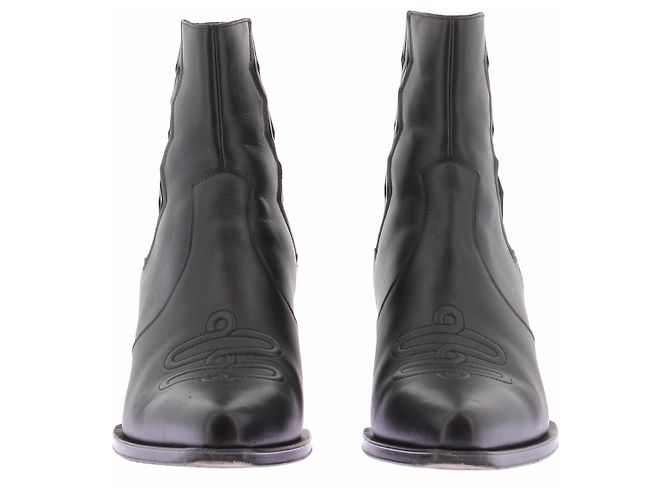 Hermès Botas Santiag "Vegas" pretas Preto - vista 5