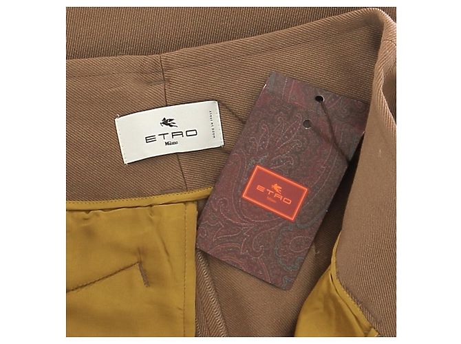 Etro Wollhose Braun Größe 38 - Ansicht 5