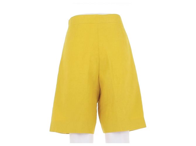Autre Marque Pantaloncini gialli MAX MARA WEEKEND Giallo - vista 2