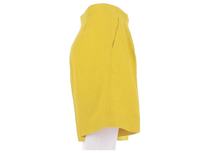 Autre Marque Pantaloncini gialli MAX MARA WEEKEND Giallo - vista 3