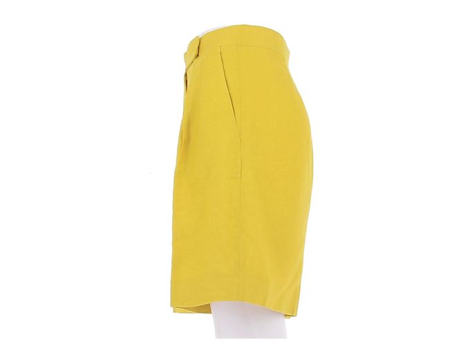Autre Marque Pantaloncini gialli MAX MARA WEEKEND Giallo - vista 4