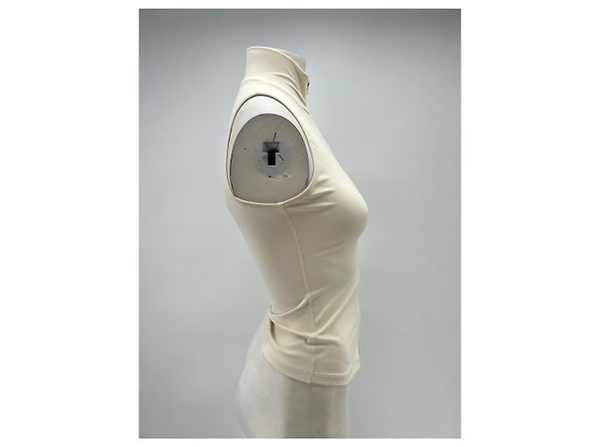 Autre Marque Top blanco BECAUSE OF ALICE - vista 3