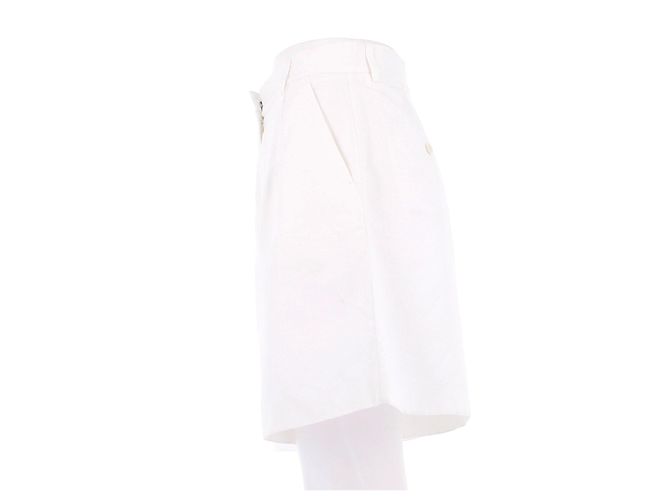 Autre Marque MAX MARA WEEKEND Shorts aus weißer Baumwolle Größe 34 - Ansicht 3