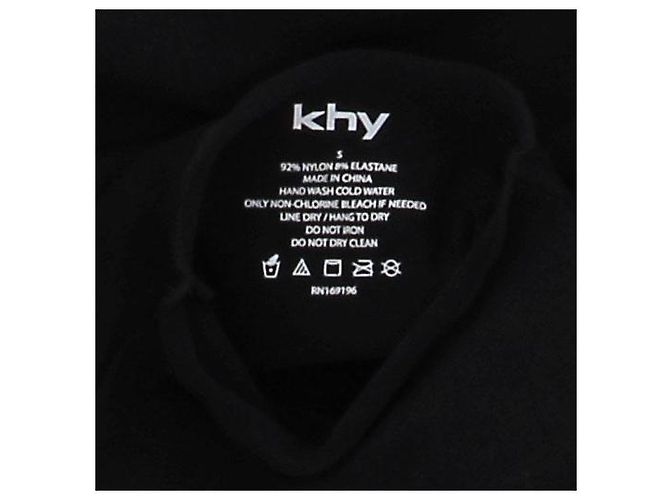Autre Marque Top negro KHY - vista 5