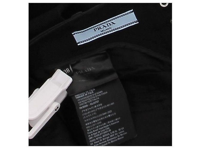 Prada Pantalón de algodón negro - vista 6