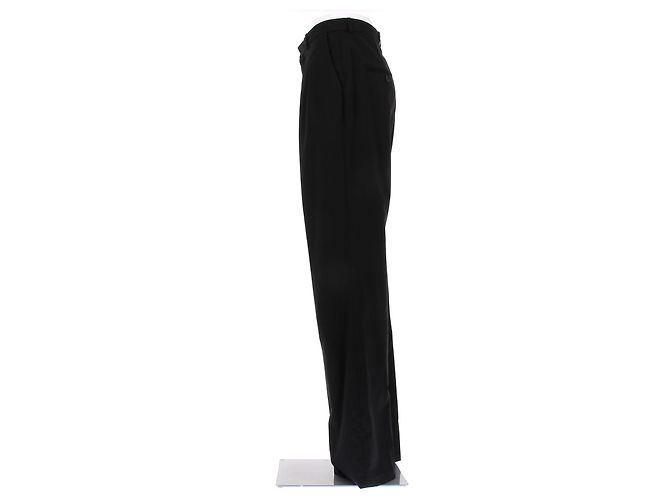 Céline Schwarze Wollhose Größe 38 - Ansicht 4