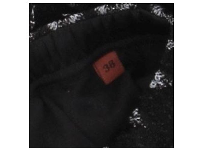Missoni Pantalón negro con patrón de espiga - vista 6