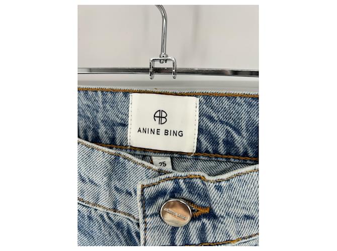 Vaqueros Anine Bing Azules de Algodón - vista 4