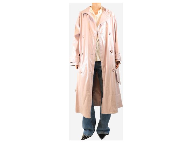 Autre Marque Trenchcoat Katharina Blush Pink - Größe UK 10 - Ansicht 3