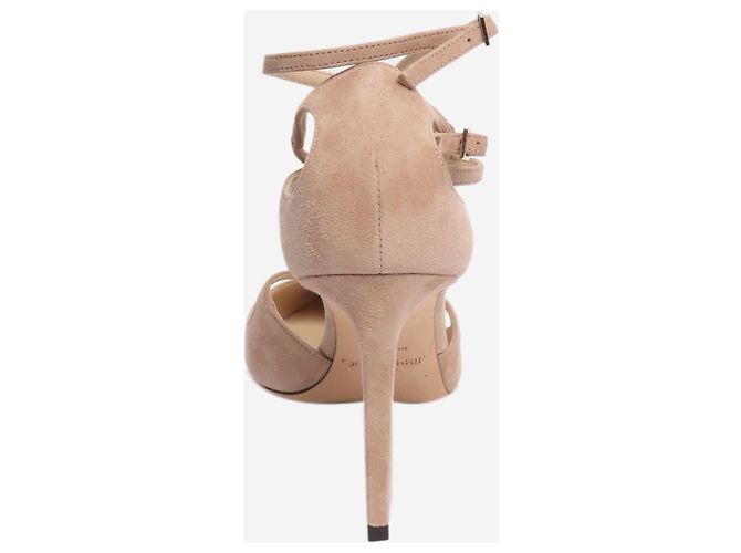 Jimmy Choo Rosa Wildleder-High Heels - Größe EU 41.5 (UK 8.5) Pink - Ansicht 3