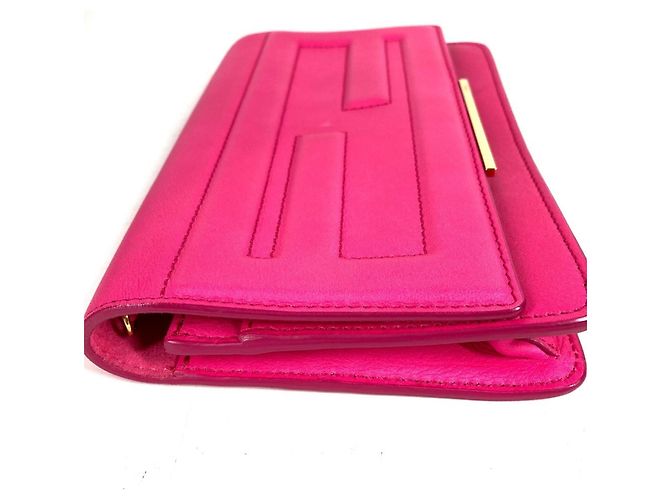 Fendi Pink Chain Schultergeldbörse - Ansicht 11