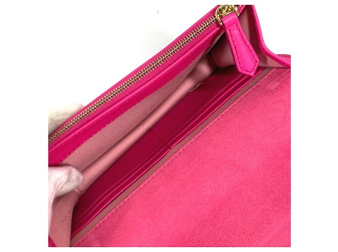 Fendi Pink Chain Schultergeldbörse - Ansicht 8
