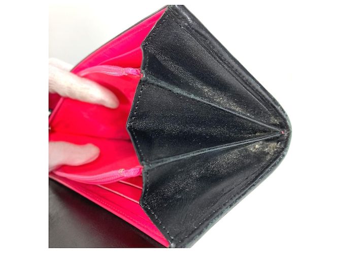 Chanel Cambon Line Long Wallet Schwarz - Ansicht 13