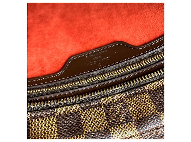 Borsa Tote Louis Vuitton Damier Luco Marrone Damier ebene - vista 12