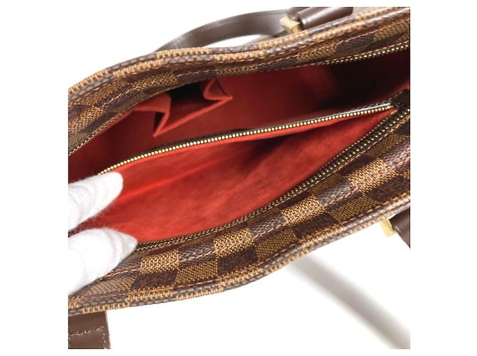 Borsa Tote Louis Vuitton Damier Luco Marrone Damier ebene - vista 13