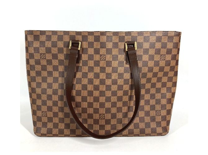 Borsa Tote Louis Vuitton Damier Luco Marrone Damier ebene - vista 2