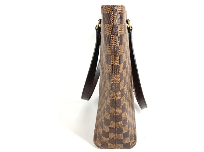 Borsa Tote Louis Vuitton Damier Luco Marrone Damier ebene - vista 4