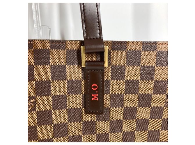Borsa Tote Louis Vuitton Damier Luco Marrone Damier ebene - vista 6