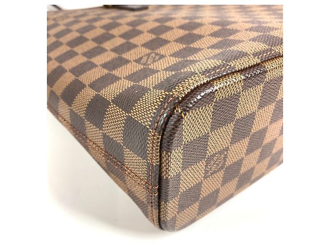 Borsa Tote Louis Vuitton Damier Luco Marrone Damier ebene - vista 8