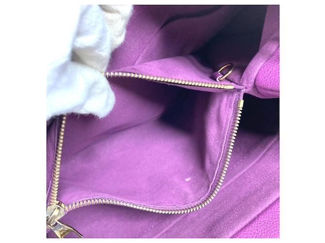 Borsa Tote Louis Vuitton Monogram Olympe Marrone Porpora Monogramma - vista 17