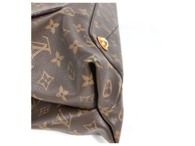 Borsa Tote Louis Vuitton Monogram Olympe Marrone Porpora Monogramma - vista 5