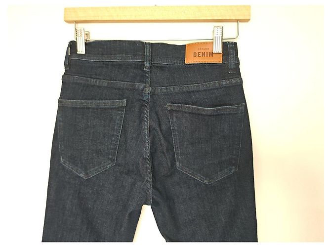 SéZane Vaqueros Slim en denim azul oscuro - vista 12