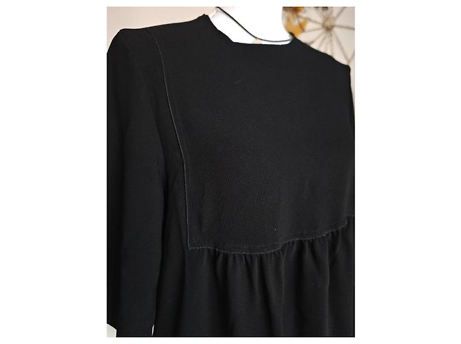 Isabel Marant Schwarzes Babydoll-Kleid - Ansicht 14