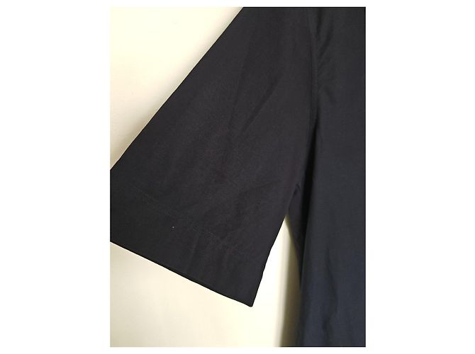 COS Schwarzes Hemdkleid mit Gürtel - Ansicht 10