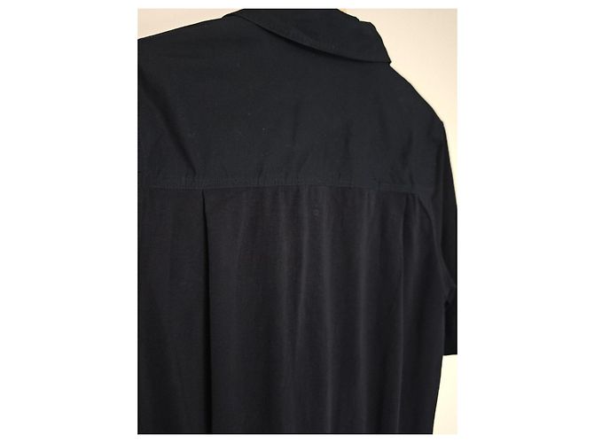 COS Schwarzes Hemdkleid mit Gürtel - Ansicht 12