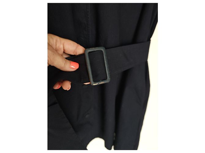 COS Schwarzes Hemdkleid mit Gürtel - Ansicht 6