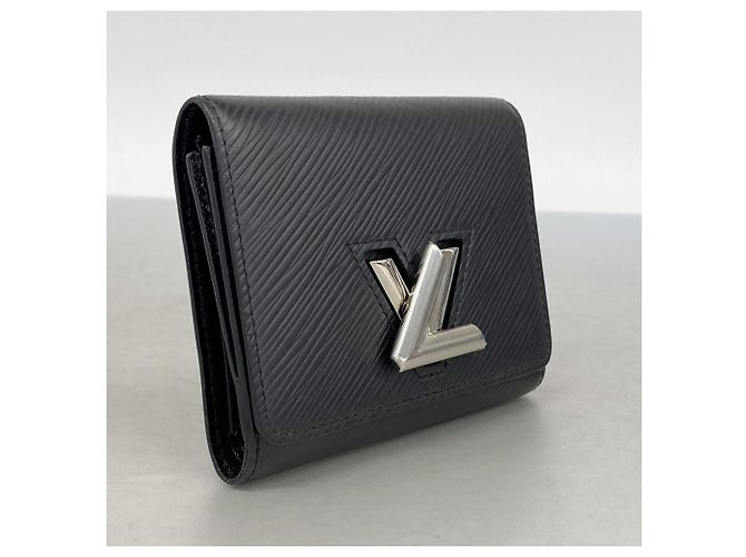 Louis Vuitton Epi Portefeuille Twist Compact Wallet Preto - vista 2