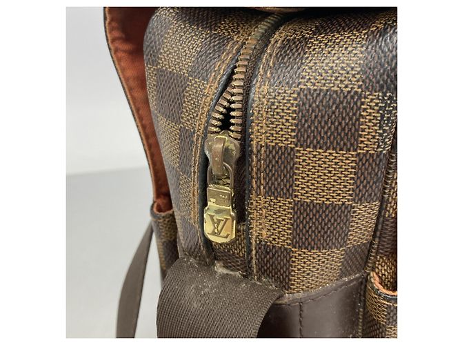 Borsa a tracolla Louis Vuitton Damier Naviglio Damier ebene - vista 9