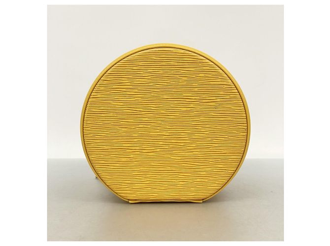 Borsa Louis Vuitton Epi Cannes Giallo - vista 3