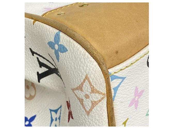 Borsa a spalla Louis Vuitton Monogram Multicolor Beverly MM Bianco - vista 7