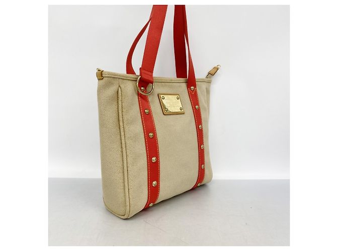 Borsa Tote Louis Vuitton Antigua Cabas MM Beige - vista 2
