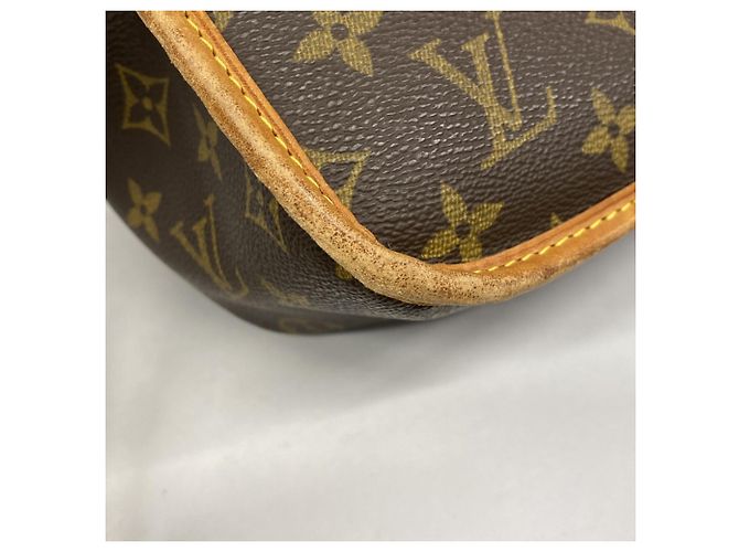 Borsa a tracolla Louis Vuitton Monogram Gibeciere GM Marrone - vista 11